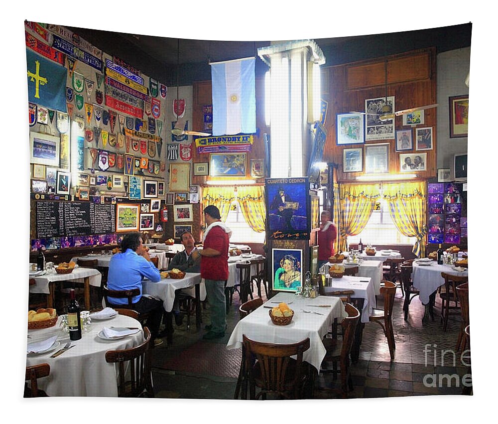  Tapestry featuring the photograph Buenos Aires 007 #1 by Bernardo Galmarini