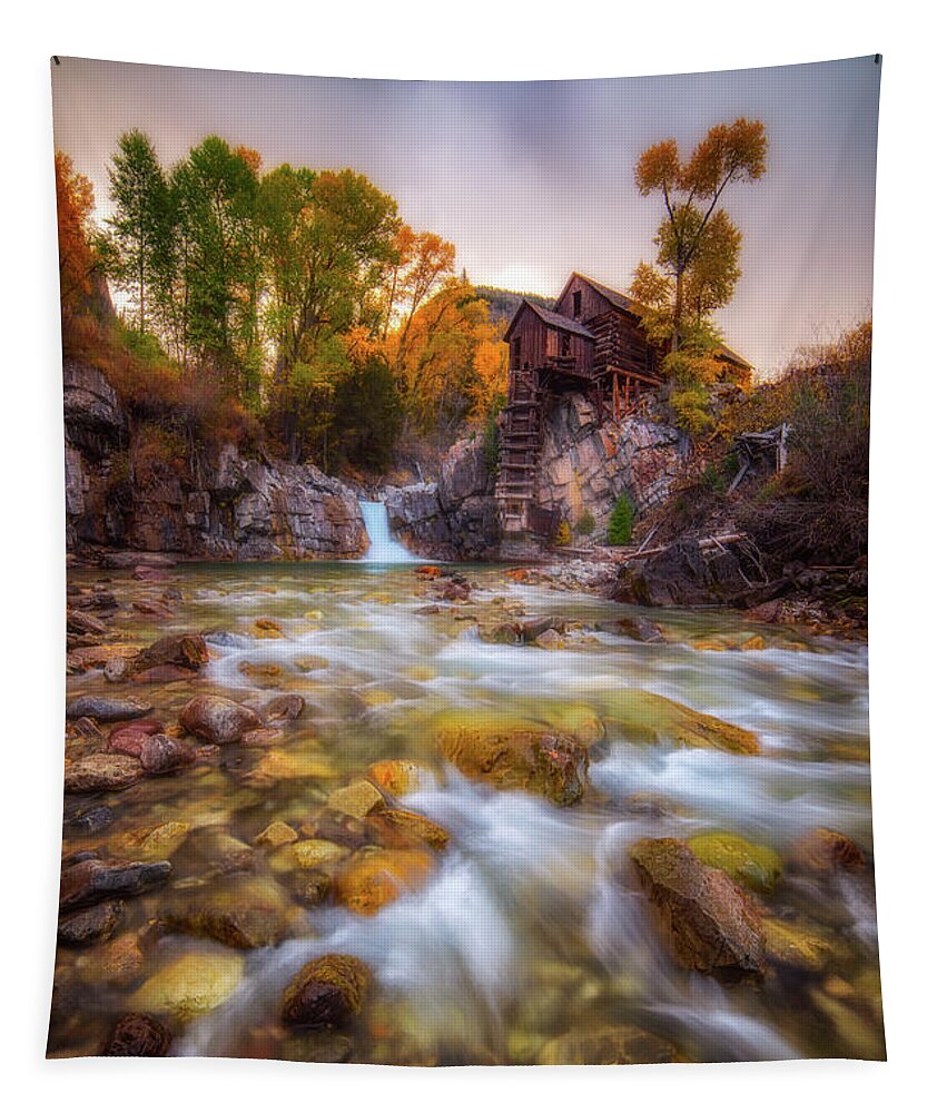 Colorado Tapestry featuring the photograph Dreams of the Past #1 by Darren White