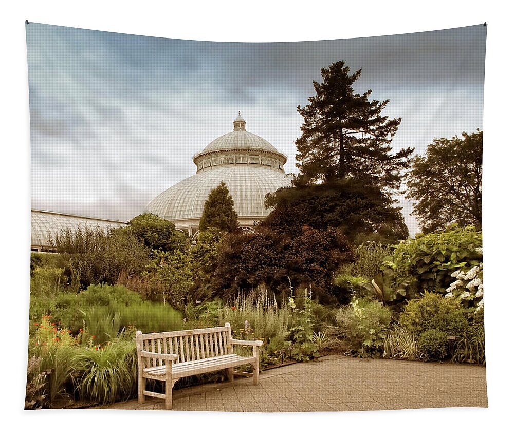 Garden Tapestry featuring the photograph Garden Conservatory #1 by Jessica Jenney
