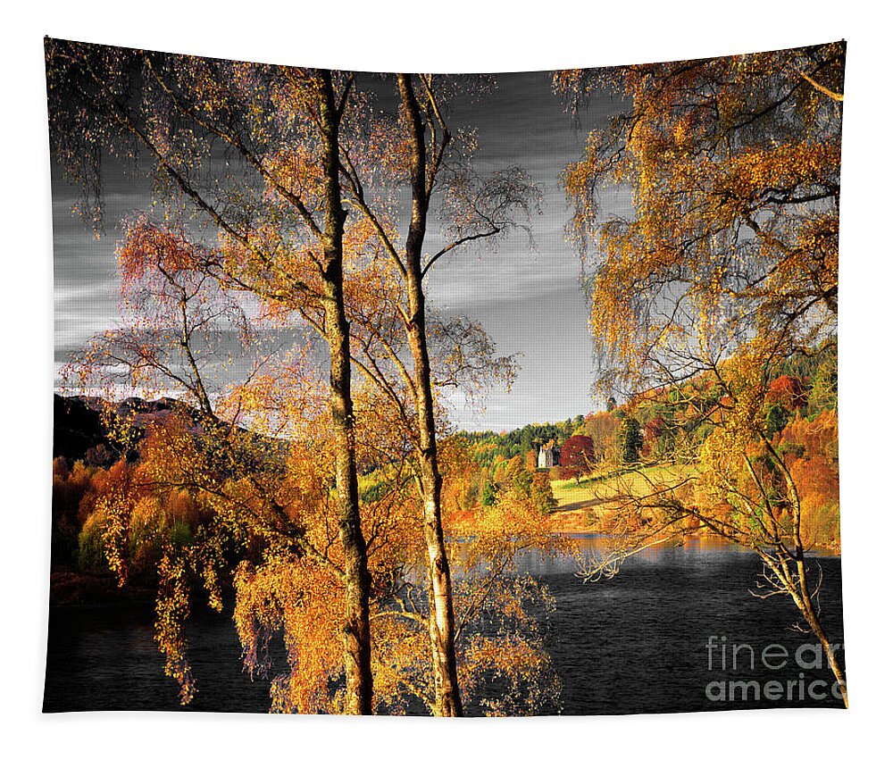 Nag939489m Tapestry featuring the photograph Loch Tummel #1 by Edmund Nagele FRPS
