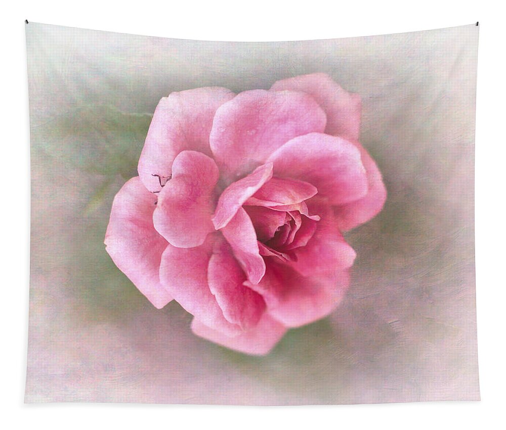 Bloom Tapestry featuring the photograph Miniature Rose II #1 by David and Carol Kelly