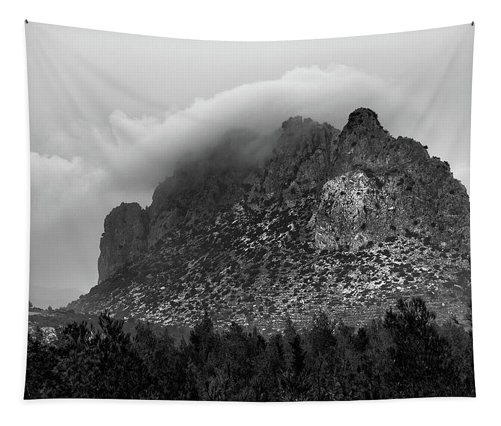 Michalakis Ppalis Tapestry featuring the photograph Mountain Landscape #1 by Michalakis Ppalis