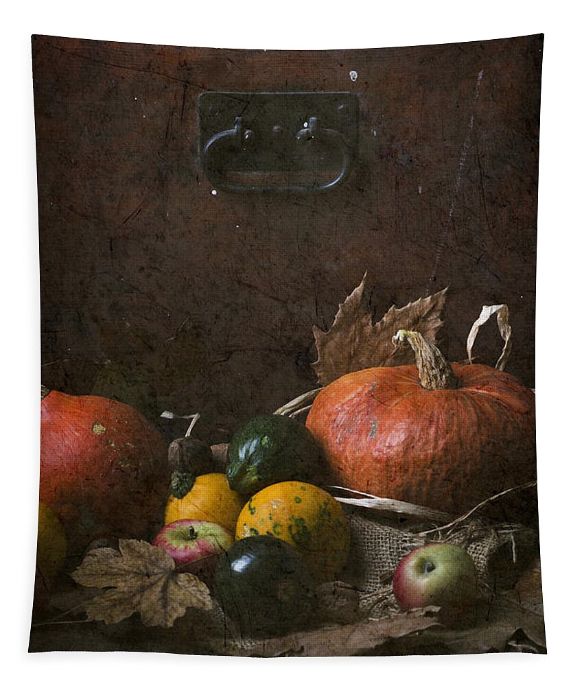 Pumpkin Tapestry featuring the photograph Pumpkins by Jelena Jovanovic