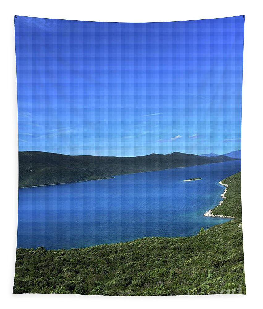 Plocica Tapestry featuring the photograph River in Croatia #2 by Doc Braham