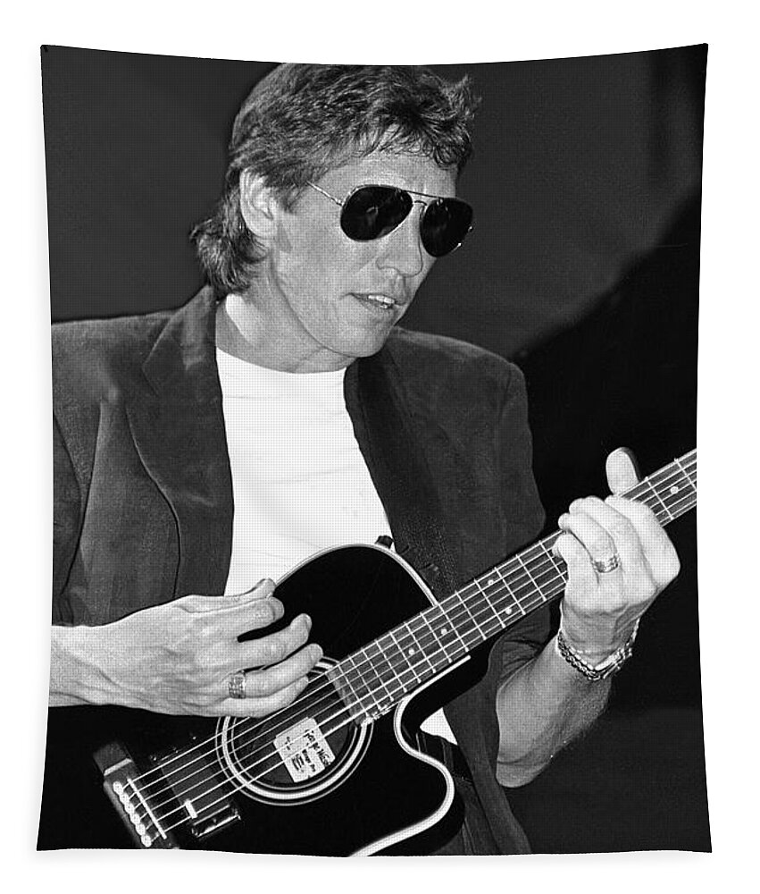 Singer Tapestry featuring the photograph Roger Waters - Pink Floyd by Concert Photos