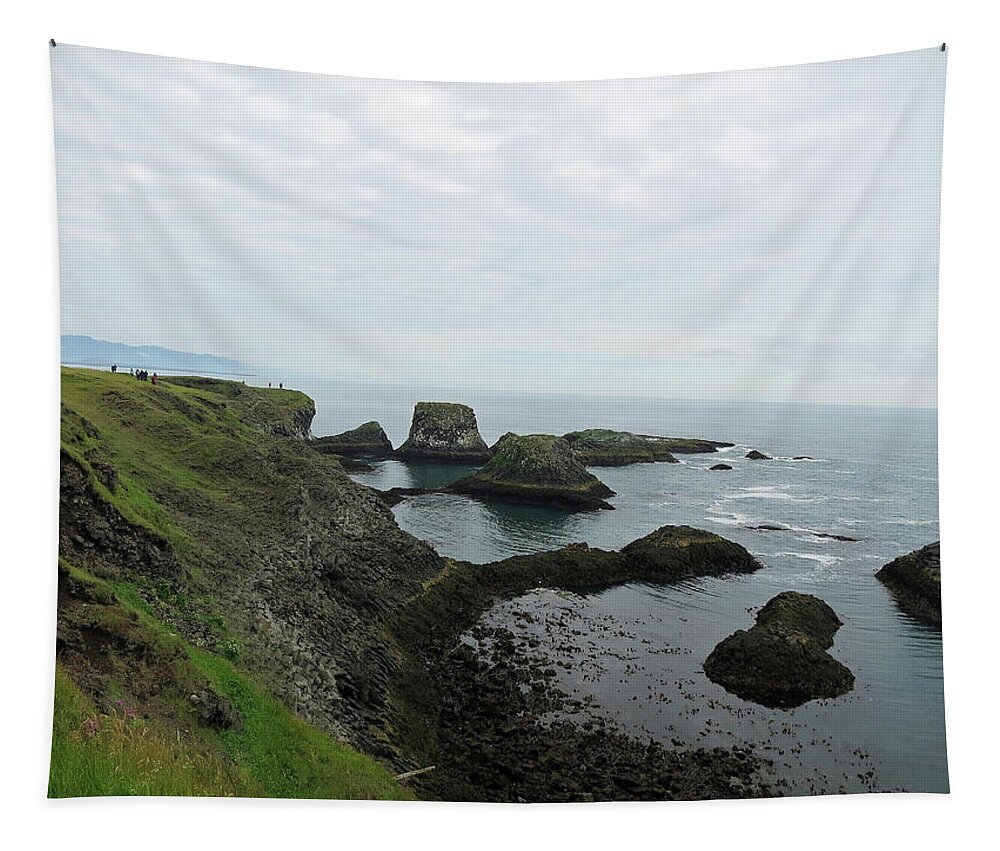 Seascape Tapestry featuring the photograph Seascape #1 by Pema Hou