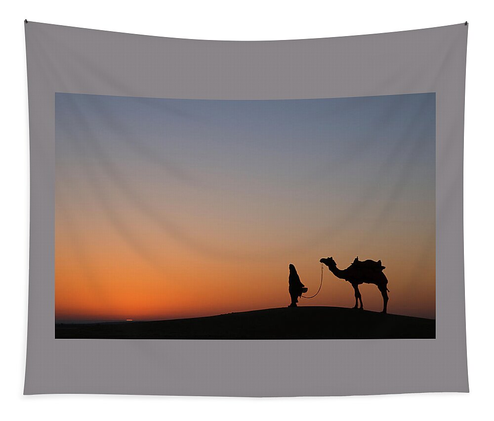 Just Tapestry featuring the photograph SKN 0866 Just Out by Sunil Kapadia
