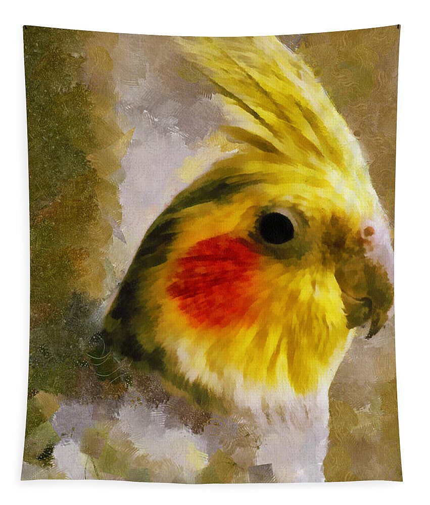 Bird Tapestry featuring the photograph Sunny Days #1 by Trish Tritz