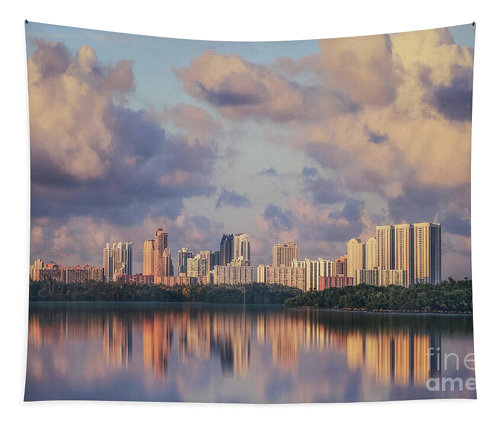Kremsdorf Tapestry featuring the photograph Sweet Wave Of Sunset by Evelina Kremsdorf