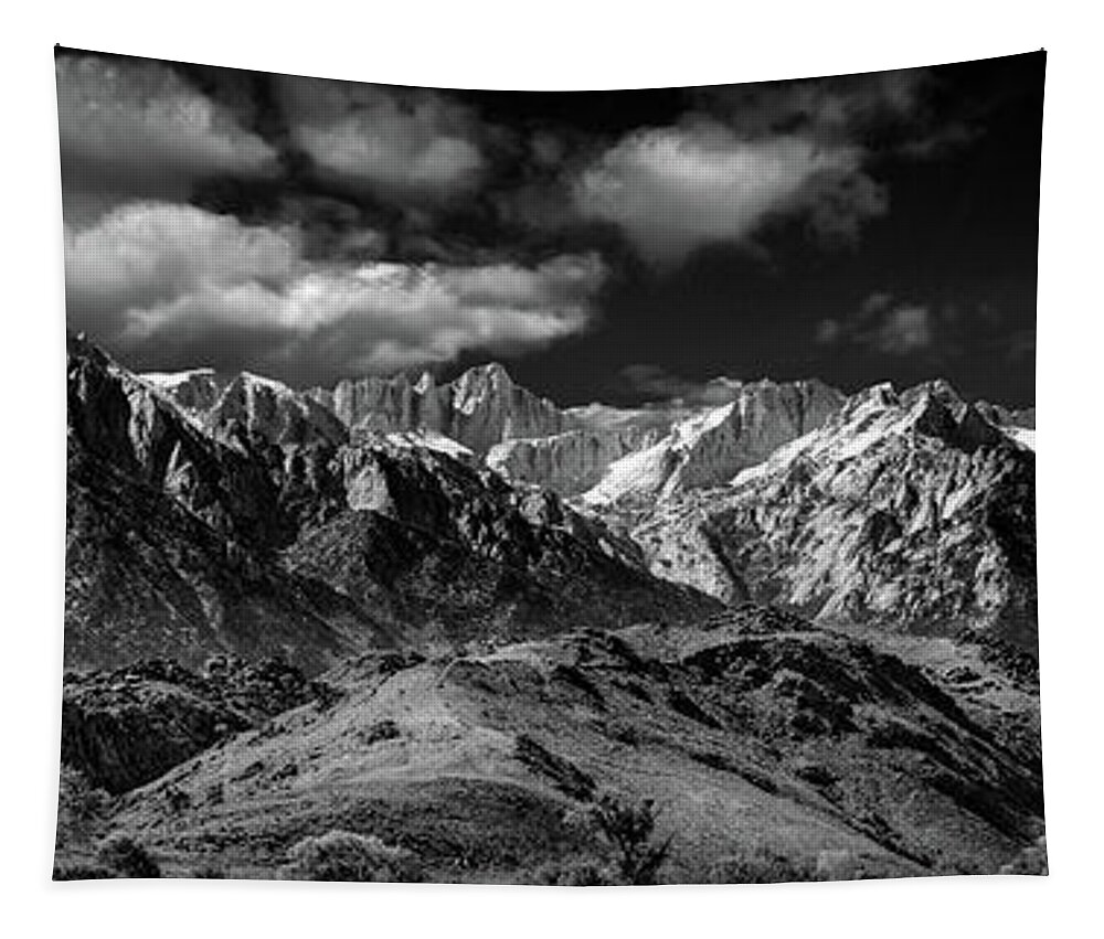 Landscape Tapestry featuring the photograph The Majestic Sierras #1 by Bruce Bonnett