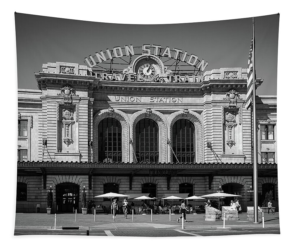 2016 Tapestry featuring the photograph Union Station #1 by Tim Stanley