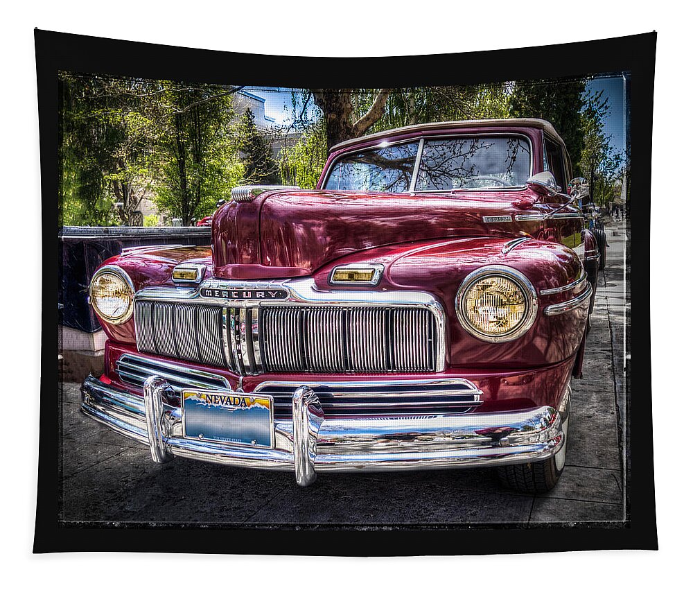 48 Mercury Tapestry featuring the photograph 1948 Mercury Convertible by Thom Zehrfeld
