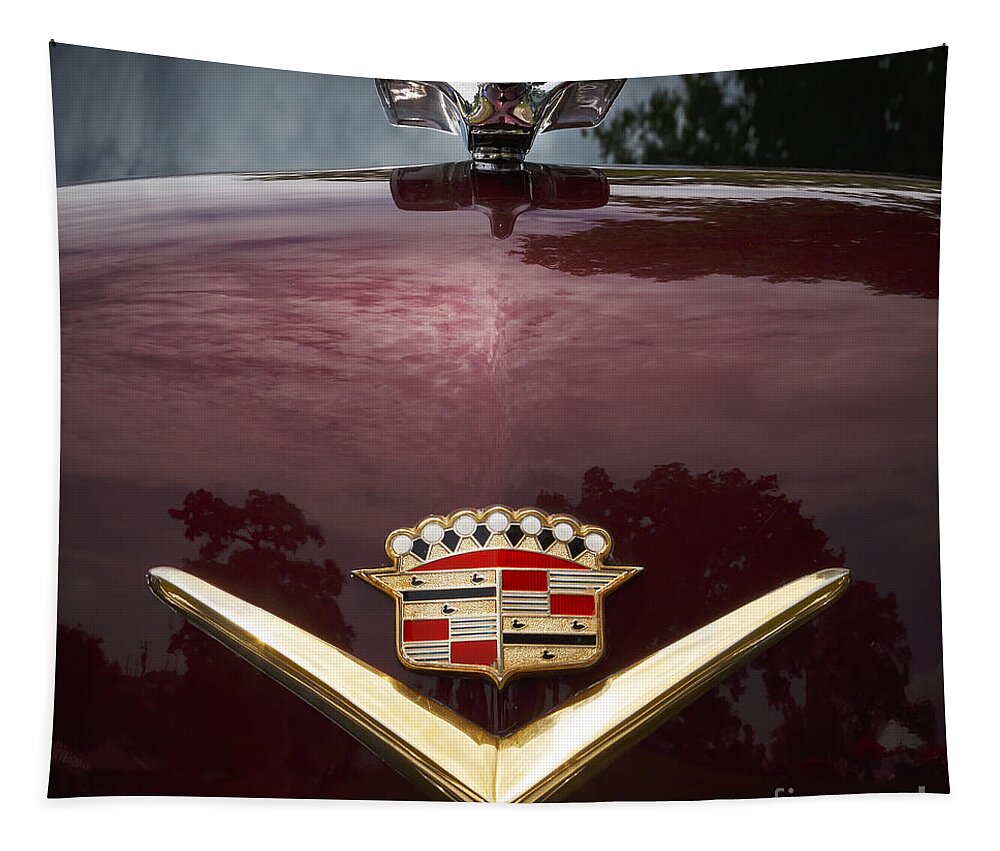 Cadillac Tapestry featuring the photograph 1952 Cadillac by Dennis Hedberg