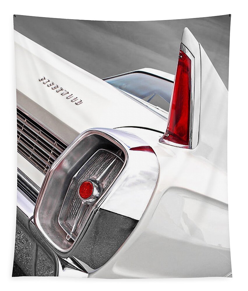 Cadillac Tapestry featuring the photograph 1960s Cadillac Fleetwood by Gill Billington