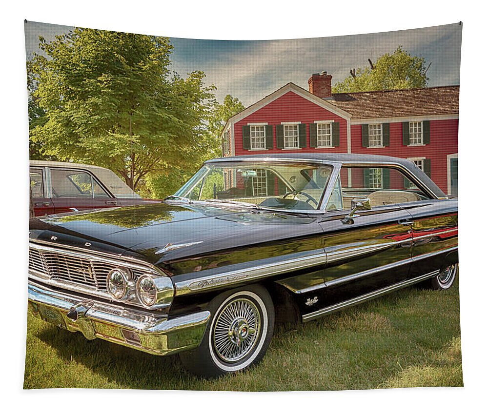 Ford Tapestry featuring the photograph 1964 Ford Galaxie 500 XL by Susan Rissi Tregoning
