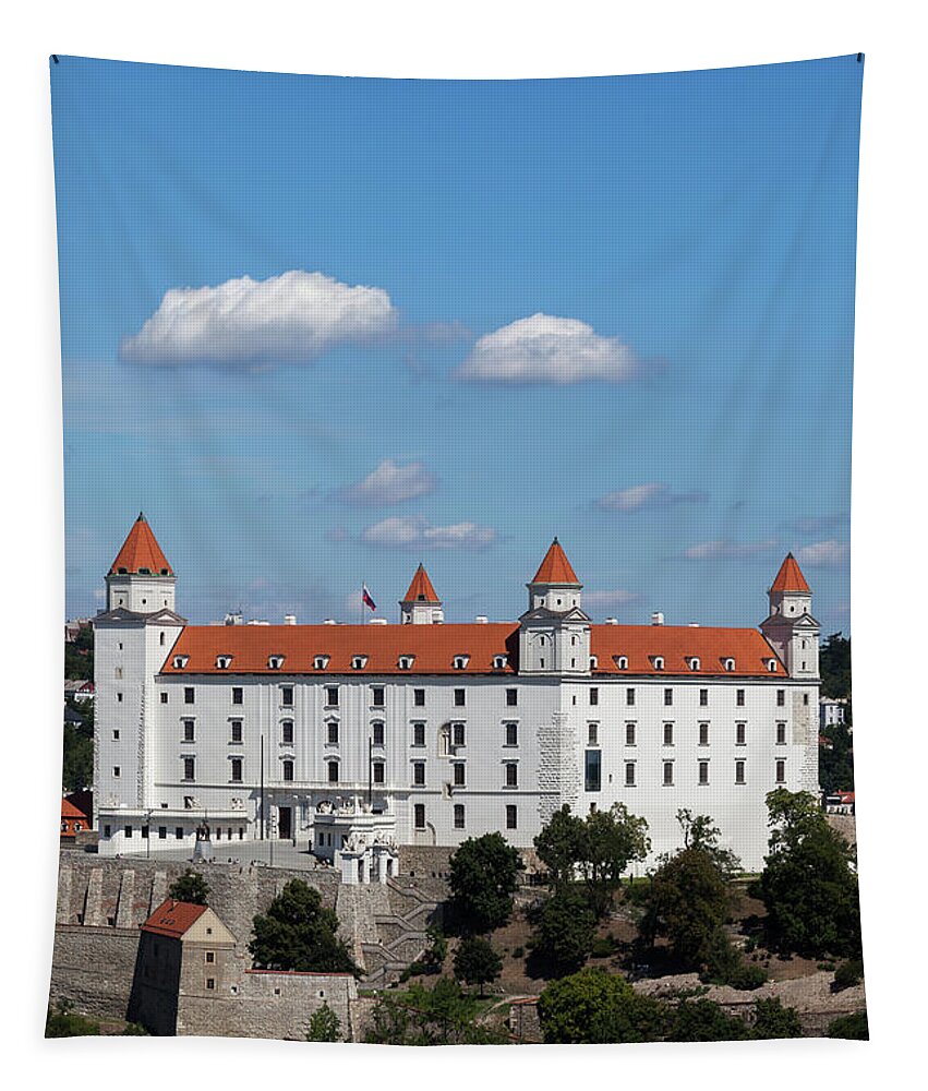 Bratislava Tapestry featuring the photograph Bratislava Castle #2 by Artur Bogacki