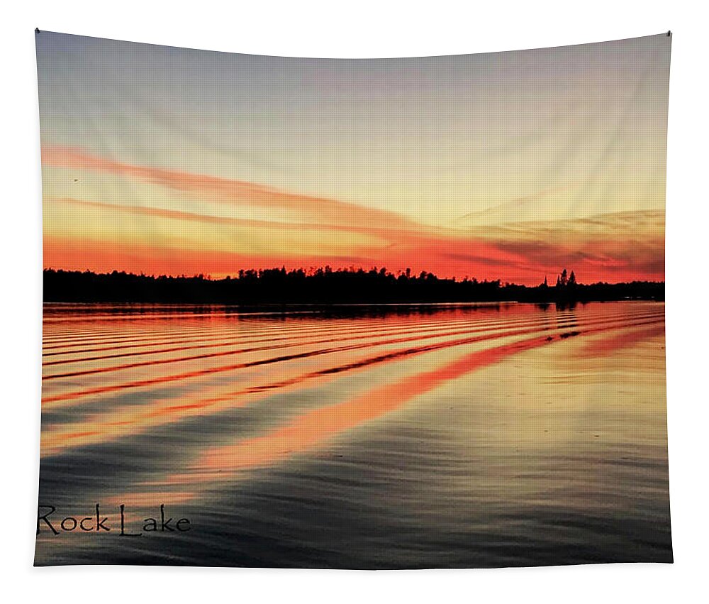  Tapestry featuring the photograph Doug Hobson, Red Rock Lake #2 by Tom Janca