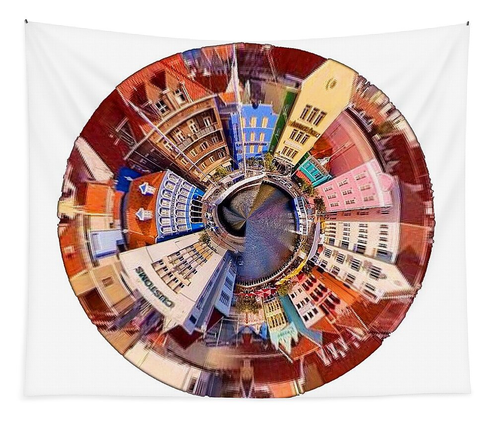 Spin City Tapestry featuring the photograph Spin City T-Shirt by Kathy Kelly