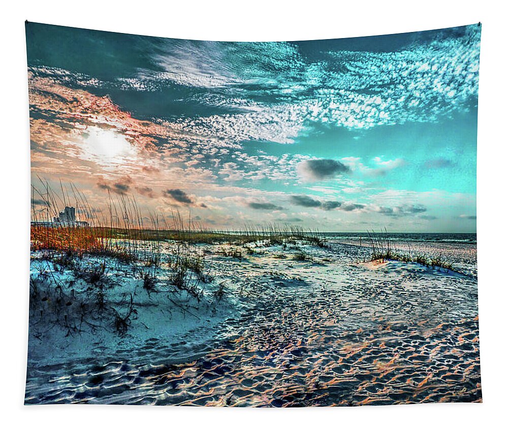 Alabama Tapestry featuring the photograph Turquoise Beach #2 by Michael Thomas