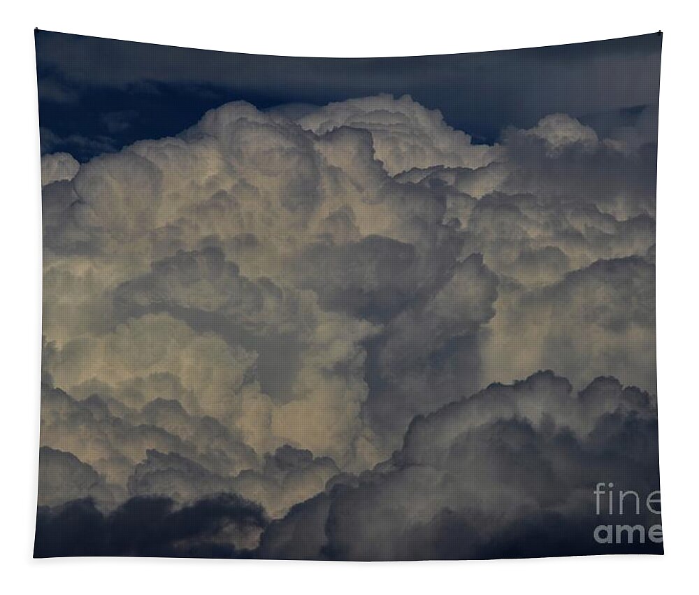 Clouds Tapestry featuring the photograph Marblehead MA #24 by Donn Ingemie