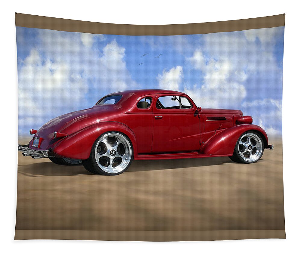 Transportation Tapestry featuring the photograph 37 Chevy Coupe by Mike McGlothlen
