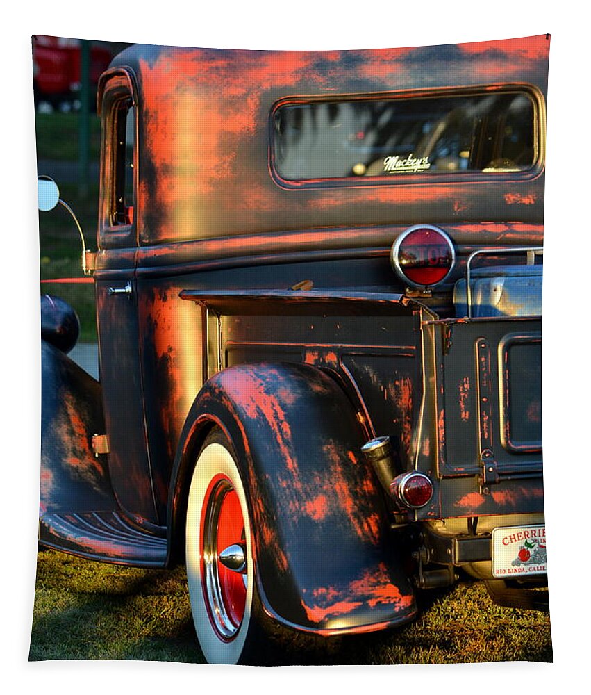  Tapestry featuring the photograph Classic Ford Pickup by Dean Ferreira