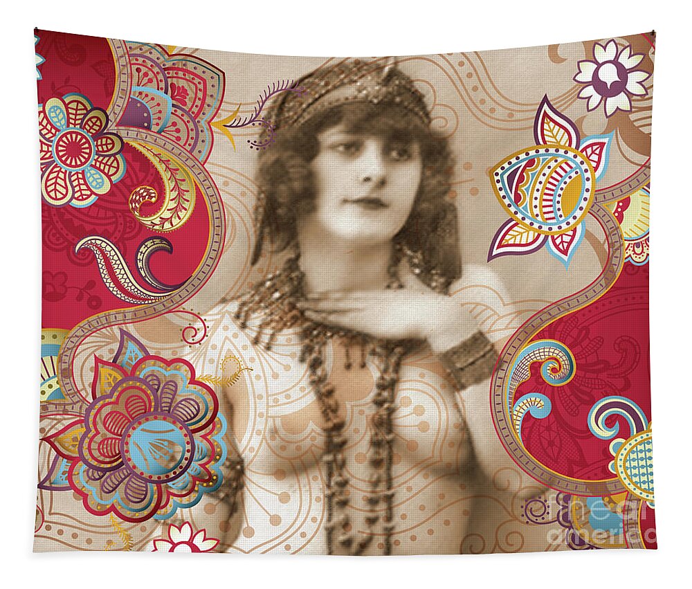 Nostalgic Seduction Tapestry featuring the photograph Nostalgic Seduction Goddess #49 by Chris Andruskiewicz