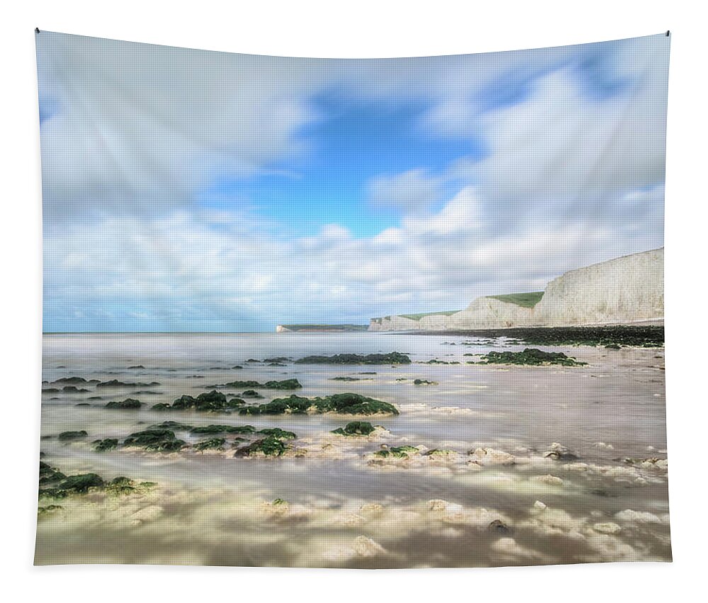 Seven Sisters Tapestry featuring the photograph Seven Sisters - England #5 by Joana Kruse