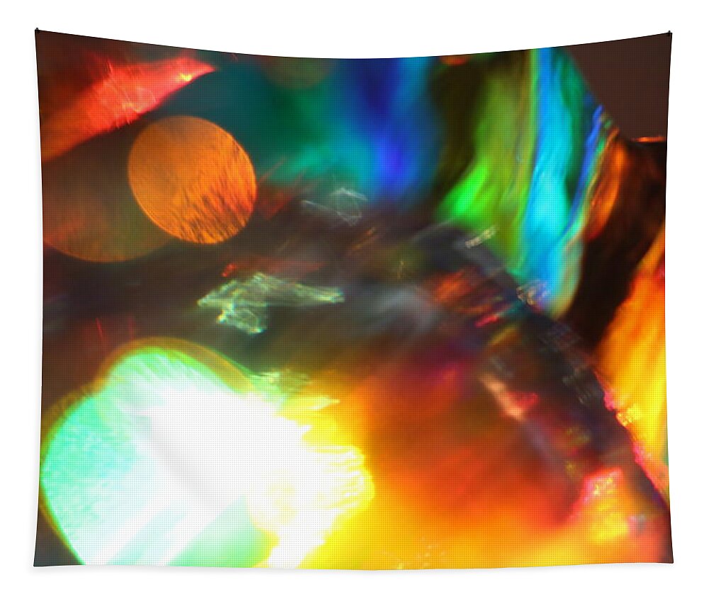 Rainbow Tapestry featuring the photograph Rainbow Art #7 by Hartmut Knisel