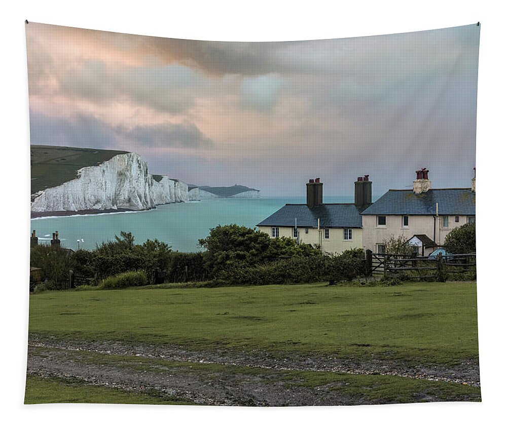 Seven Sisters Tapestry featuring the photograph Seven Sisters - England #6 by Joana Kruse