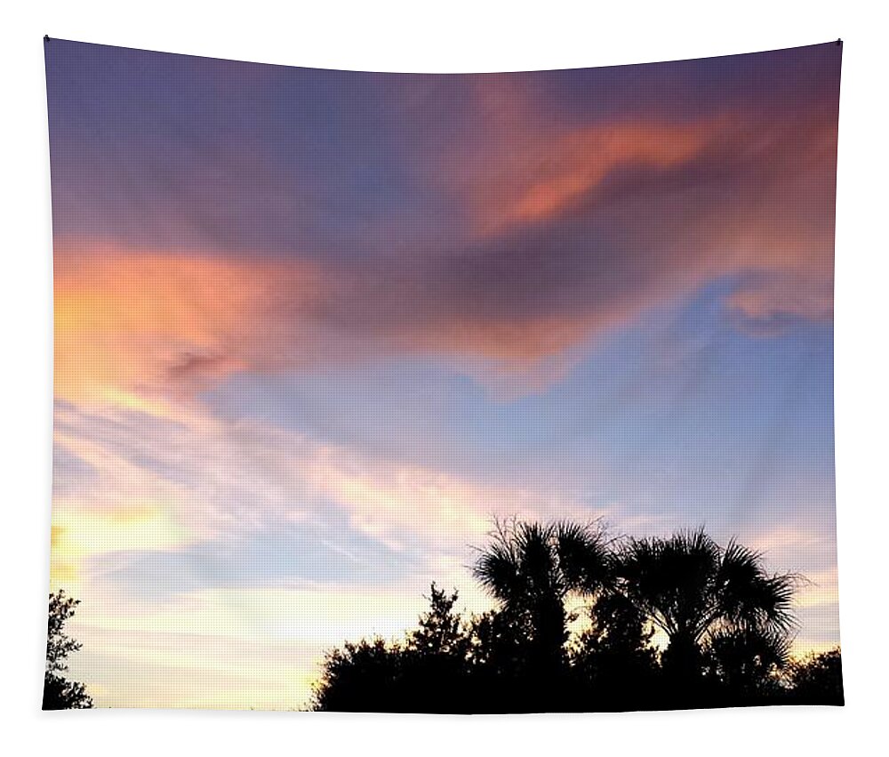 Sunset Tapestry featuring the photograph Tropical Sunset #6 by Kenny Glover
