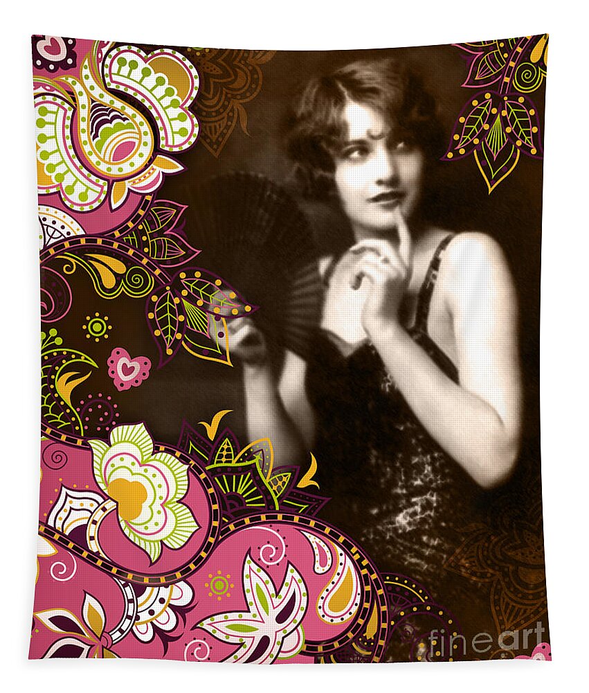 Nostalgic Seduction Tapestry featuring the photograph Nostalgic Seduction Goddess by Chris Andruskiewicz