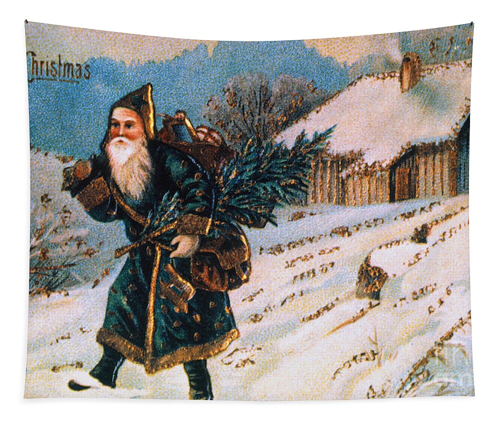 19th Century Tapestry featuring the photograph Christmas Card #7 by Granger