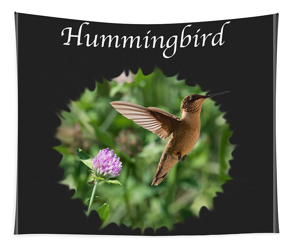 Hummingbird Tapestry featuring the photograph Hummingbird #8 by Holden The Moment