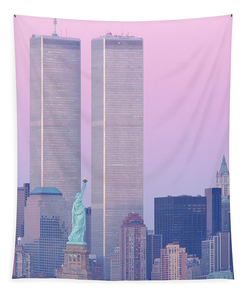 Photography Tapestry featuring the photograph Usa, New York, Statue Of Liberty #8 by Panoramic Images