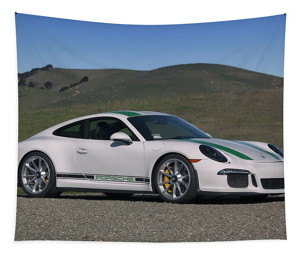 Cars Tapestry featuring the photograph #Porsche #911R #Print #9 by ItzKirb Photography