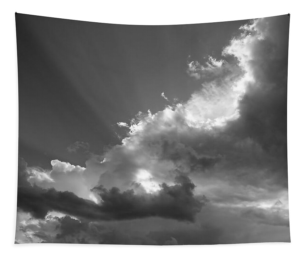 Cloud Tapestry featuring the photograph A Light In The Storm by David G Paul