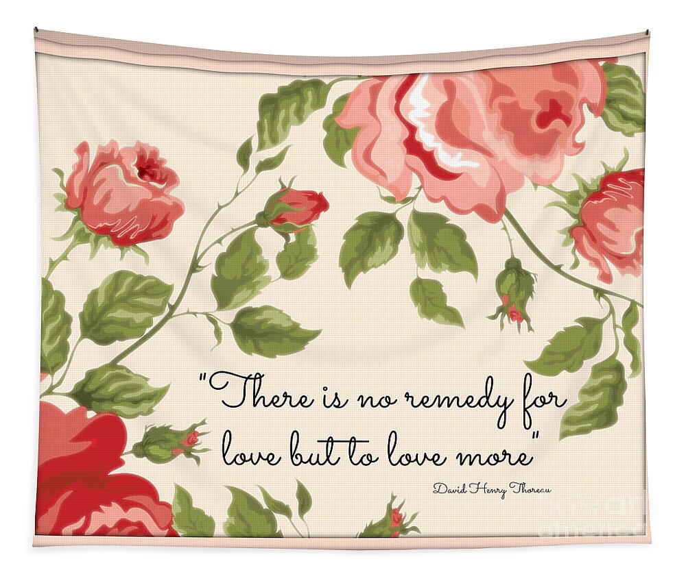 Digital Art Tapestry featuring the photograph A Remedy for Love by Leah McPhail