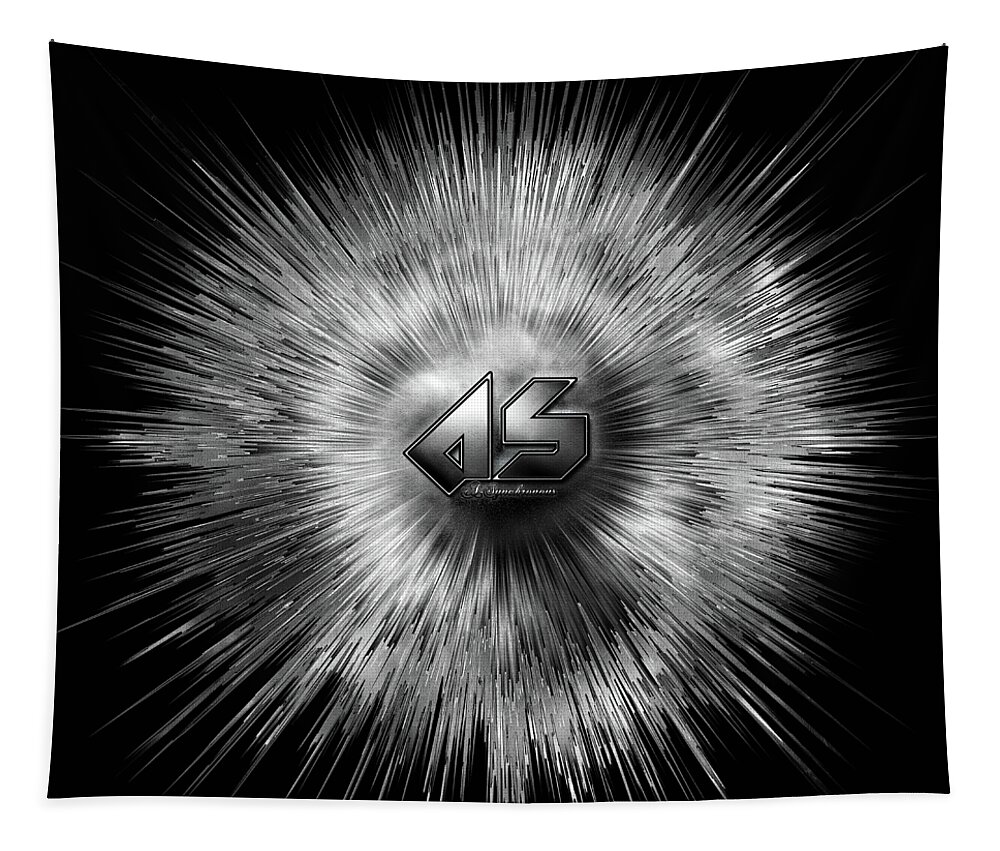 A-synchronous Tapestry featuring the digital art A-Synchronous Ethereal Flare by Rolando Burbon
