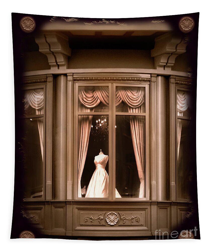 Photography Tapestry featuring the photograph A Window Lost in Time by Laura Iverson