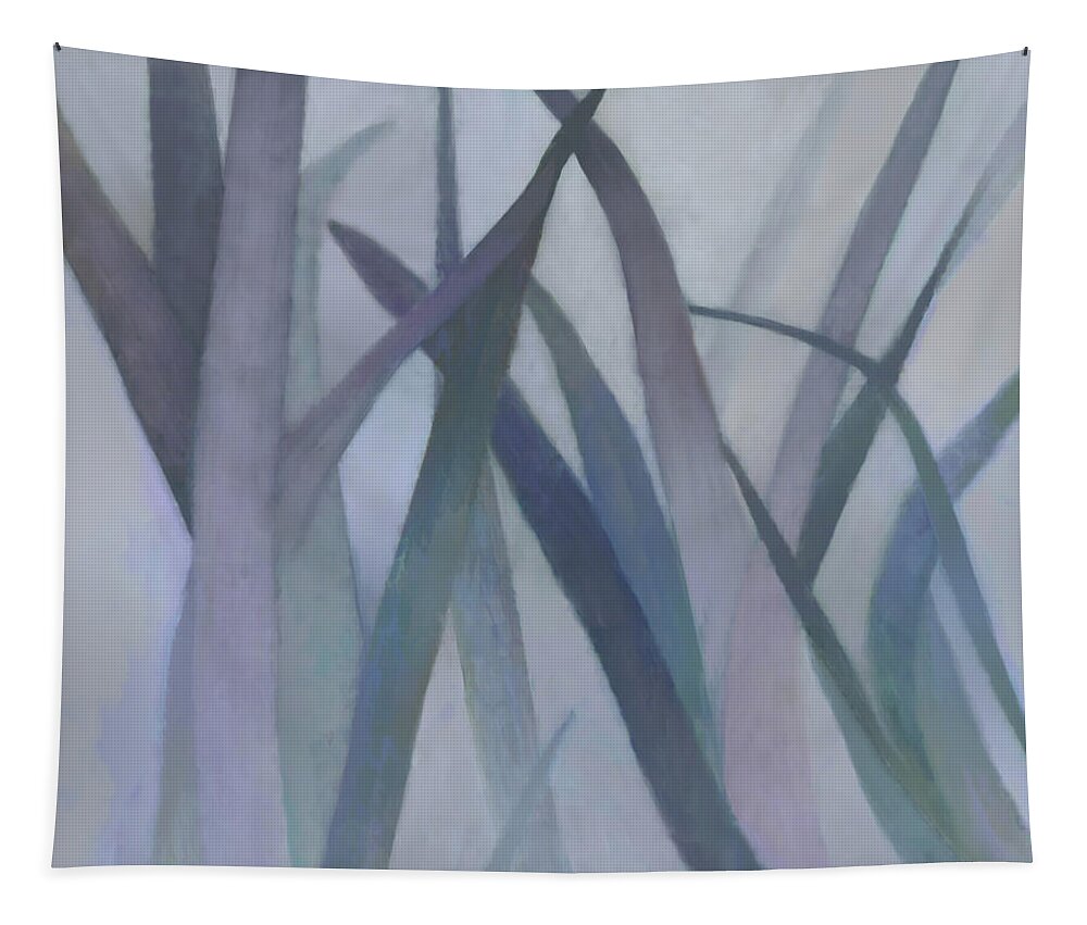 Grass Tapestry featuring the photograph Abstractions from Nature - Grass by Mitch Spence