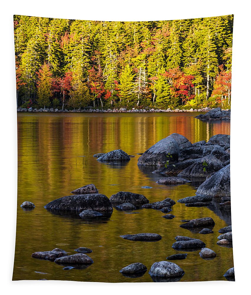 Acadian Glow Tapestry featuring the photograph Acadian Glow by Chad Dutson