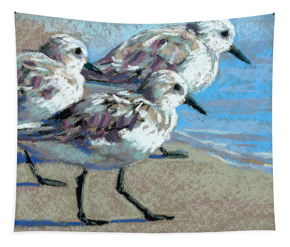 Rita Kirkman Tapestry featuring the pastel Advance by Rita Kirkman