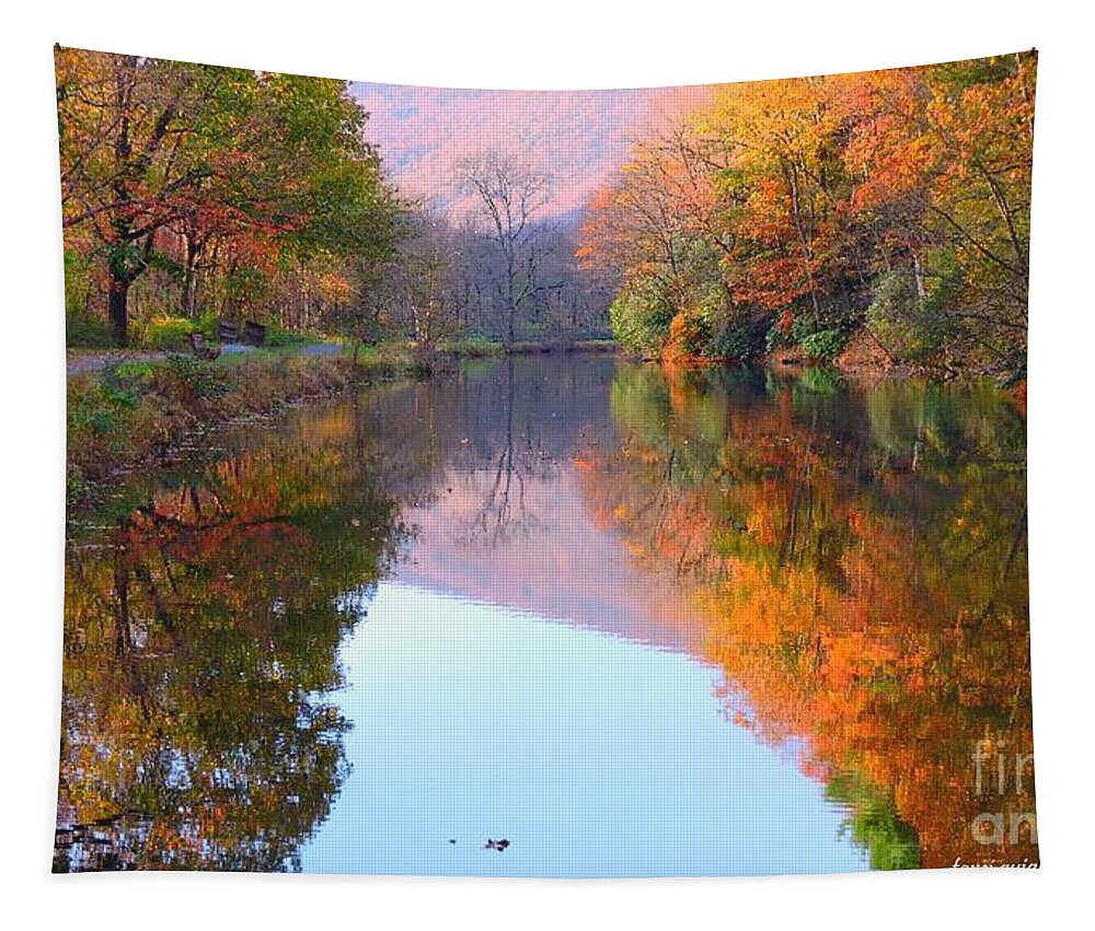 Autumn Tapestry featuring the photograph Along These Autumn Days by Tami Quigley