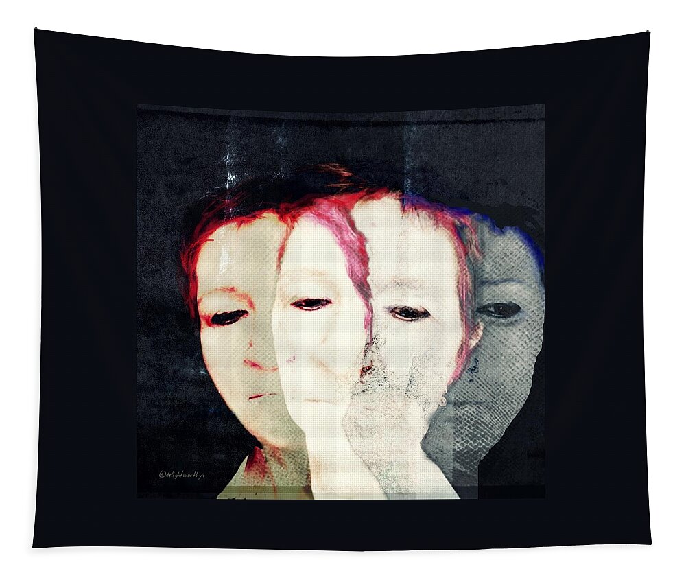 3 Faces Tapestry featuring the digital art Always by Delight Worthyn