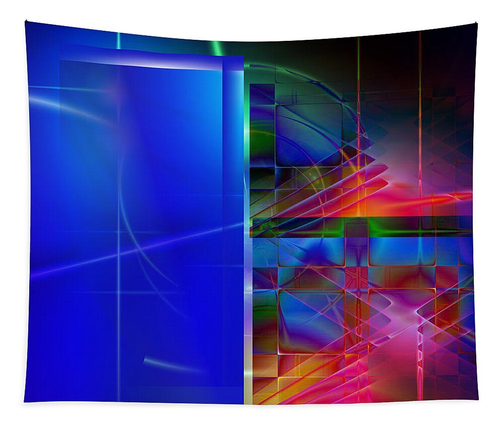 Abstract Tapestry featuring the digital art Andante by Art Di