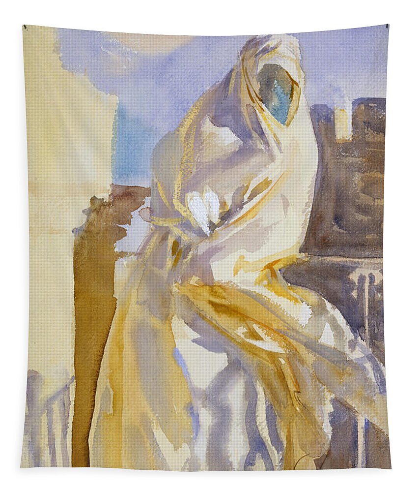 John Singer Sargent Tapestry featuring the painting Arab Woman by John Singer Sargent