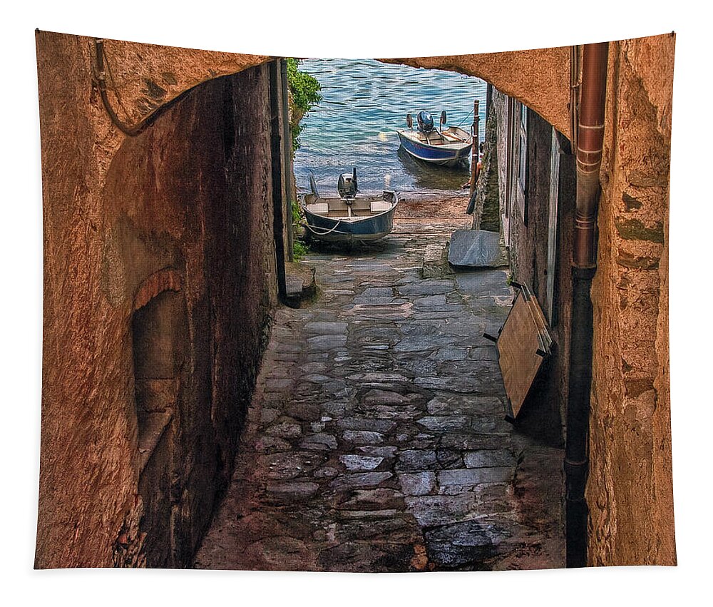 Lake Tapestry featuring the photograph Areaway Alley by Hanny Heim