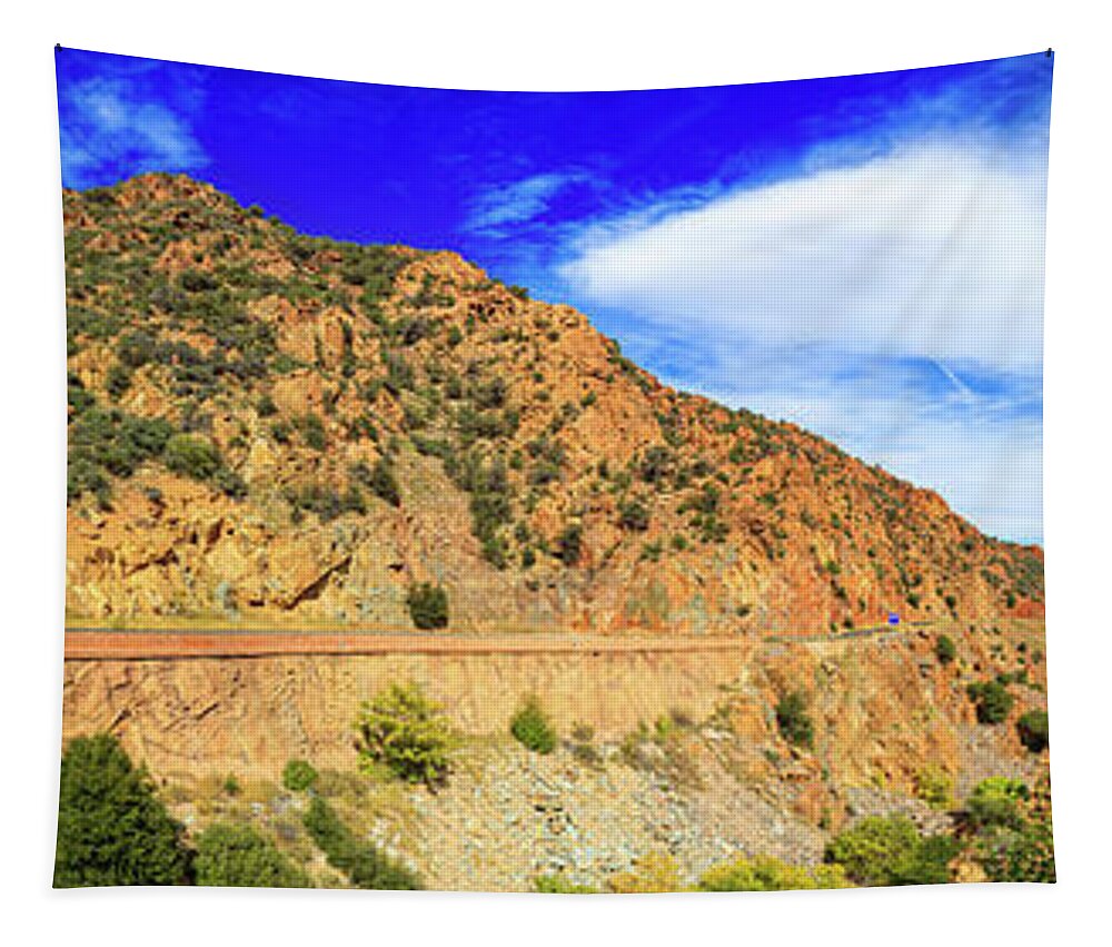 Arizona Tapestry featuring the photograph Arizona Mountain Beauty by Raul Rodriguez