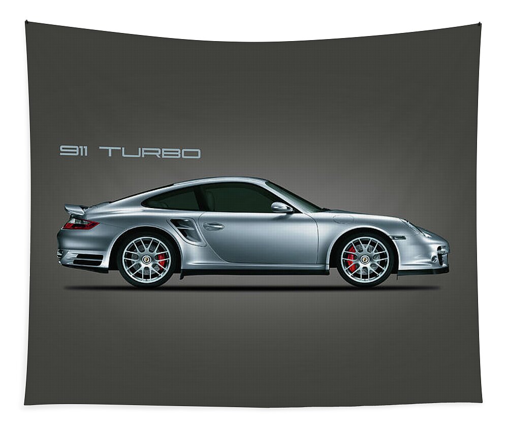 Porsche Tapestry featuring the photograph The Iconic 911 Turbo by Mark Rogan